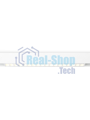 Светильник трековый светодиодный GL4028 WH белый IP20 18W 4200K 48V 24° 328*22*45