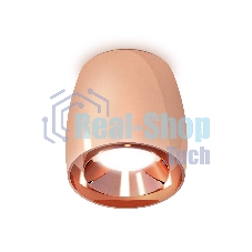 Светильник Ambrella Light XS1144002 PPG золото розовое полированное MR16 GU5.3 (C1144, N7035)