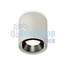 Светильник Ambrella Light XS7724002 SGR/PBK серый песок/черный полированный MR16 GU5.3 (C7724, N7031)