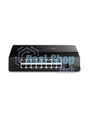 Коммутатор TP-Link SMB TL-SF1016D Коммутатор 16-port 10/100M Desktop Switch, 16 10/100M RJ45 ports, Plastic case