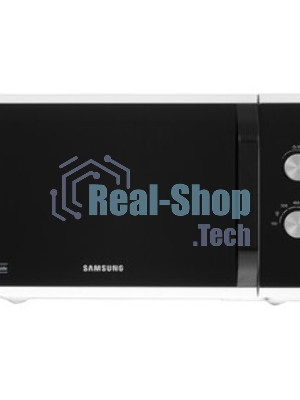 Микроволновая печь Samsung MS23K3614AW белый, 23 л, 800 Вт, переключатели - поворотный механизм
