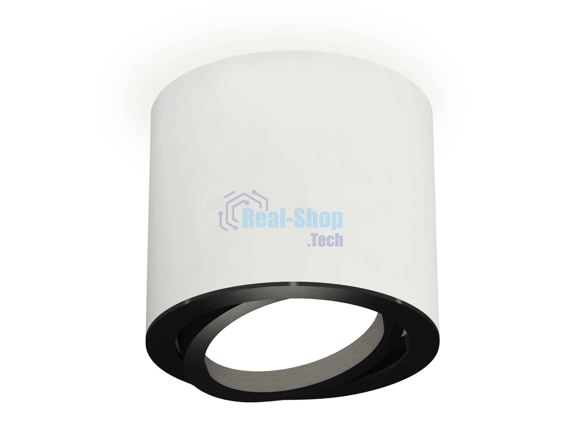 Светильник Ambrella Light XS7401002 SWH/PBK белый песок/черный полированный MR16 GU5.3 (C7401, N7002)