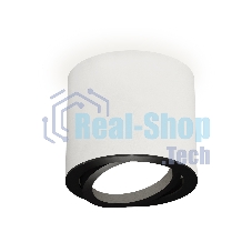 Светильник Ambrella Light XS7401002 SWH/PBK белый песок/черный полированный MR16 GU5.3 (C7401, N7002)
