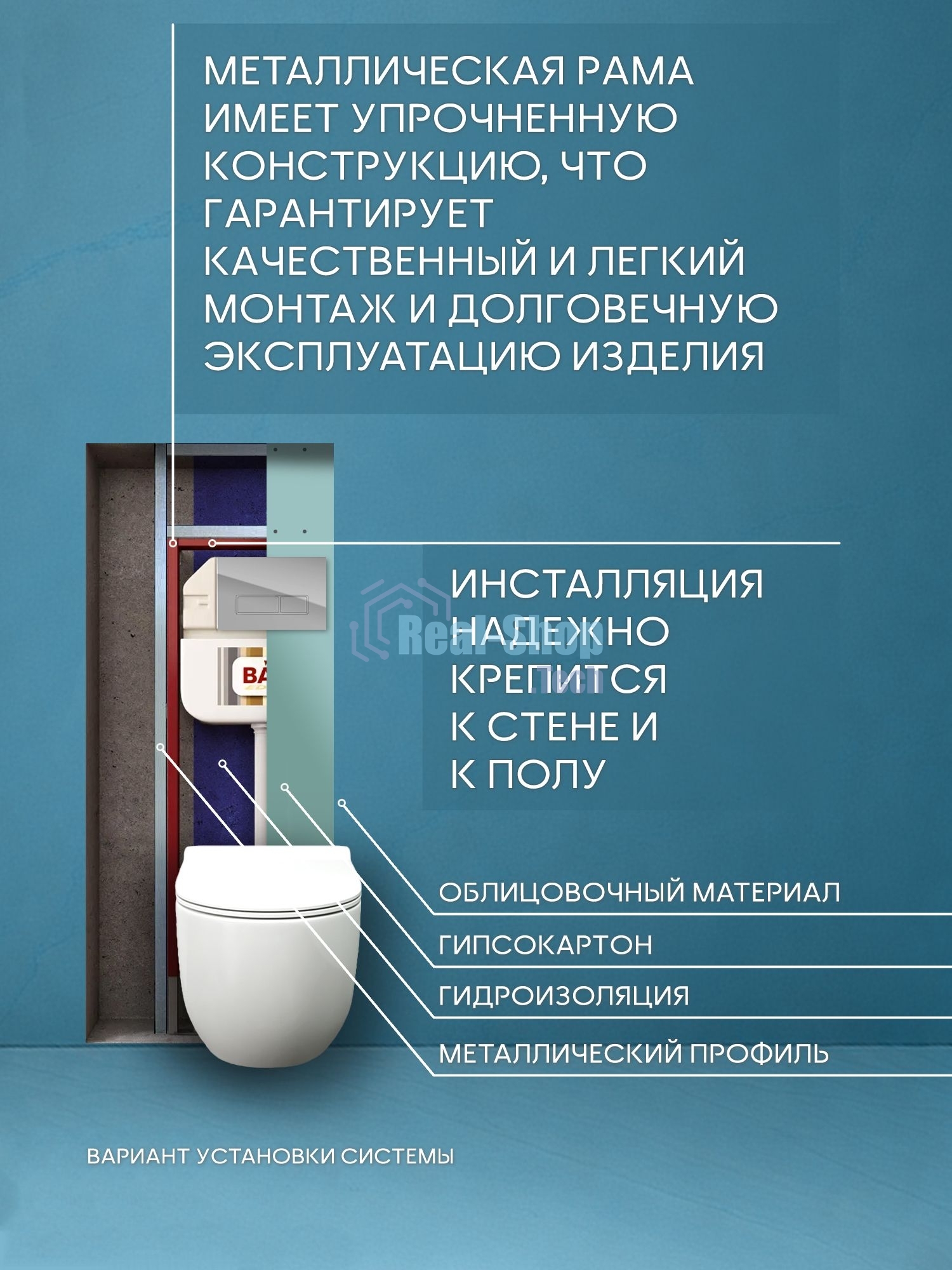 Комплект BAU 6 в 1: рамная инсталляция BAU NEO 45 для подвесного унитаза, унитаз подвесной безободковый Bau Dream, быстросъемное тонкое сиденье дюропласт микролифт, клавиша смыва BAU Pulse, хром/вставка хром