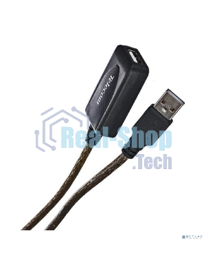Кабель USB2.0-repeater, удлинительный активный <Am-->Af> 5м, Telecom <TUS7049-5M>