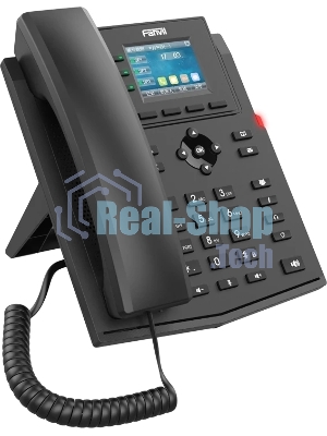 Телефон IP Fanvil X303-2 Wire черный