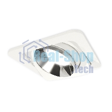 Комплект встраиваемого поворотного светильника Ambrella light XC7658022 SWH/PSL белый песок/серебро полированное MR16 GU5.3 (C7658, N7032)