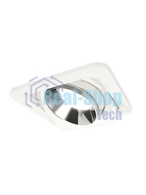 Комплект встраиваемого поворотного светильника Ambrella light XC7658022 SWH/PSL белый песок/серебро полированное MR16 GU5.3 (C7658, N7032)