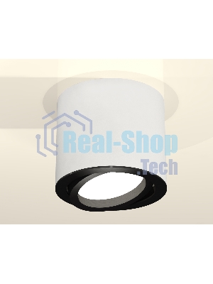 Светильник Ambrella Light XS7401002 SWH/PBK белый песок/черный полированный MR16 GU5.3 (C7401, N7002)