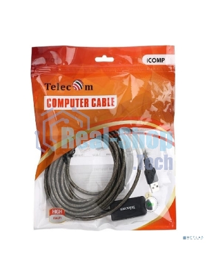 Кабель USB2.0-repeater, удлинительный активный <Am-->Af> 5м, Telecom <TUS7049-5M>