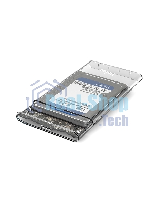 Внешний бокс 2.5 SATA Netac WH11 USB 3.0 NT07WH11-30CC слайд прозрачный корпус