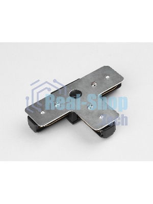 GL7168 BK черный матовый коннектор Т-образный для однофазного шинопровода Standard 220V NEW 105*70*20