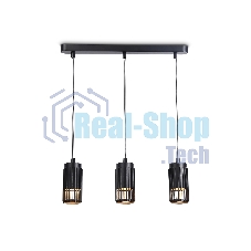 Светильник Ambrella light TN51699/3 BK черный GU10/3 400*60*1120