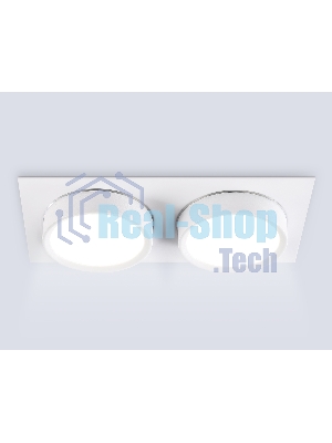 Светильник Ambrella light TN6741/2 WH белый IP44 GX53/2 210*110*57