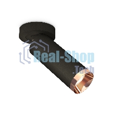 Светильник Ambrella Light XM6343205 SBK/PPG черный песок/золото розовое полированное MR16 GU5.3 (A2229, C6343, N6135)