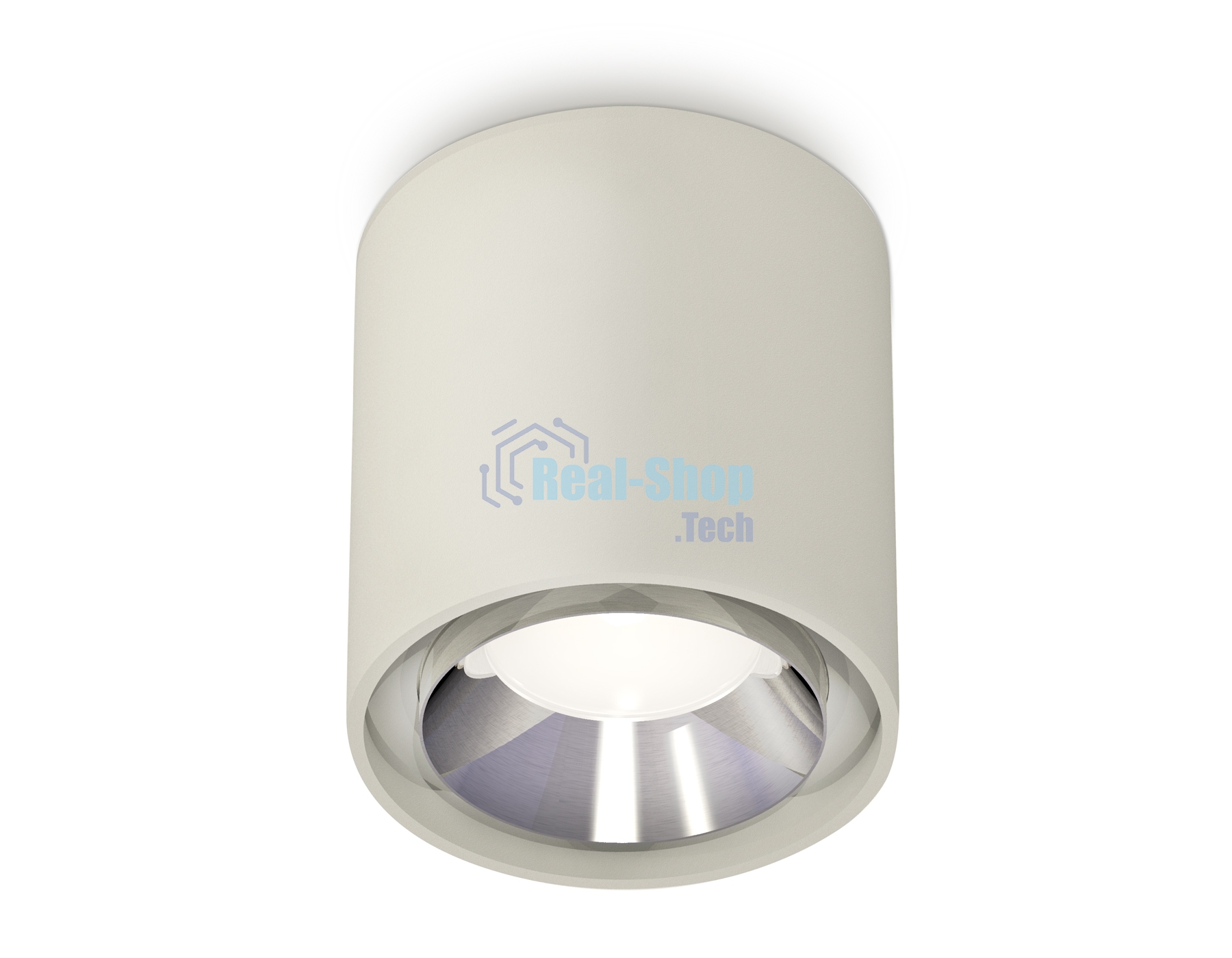 Светильник Ambrella Light XS7724003 SGR/PSL серый песок/серебро полированное MR16 GU5.3 (C7724, N7032)