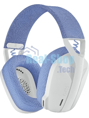 Гарнитура Logitech G435 белый, беспроводная, Bluetooth/USB, до 18 ч