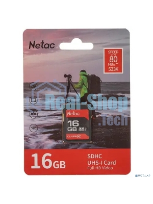 Флеш карта SDHC 16Gb Netac P600 NT02P600STN-016G-R