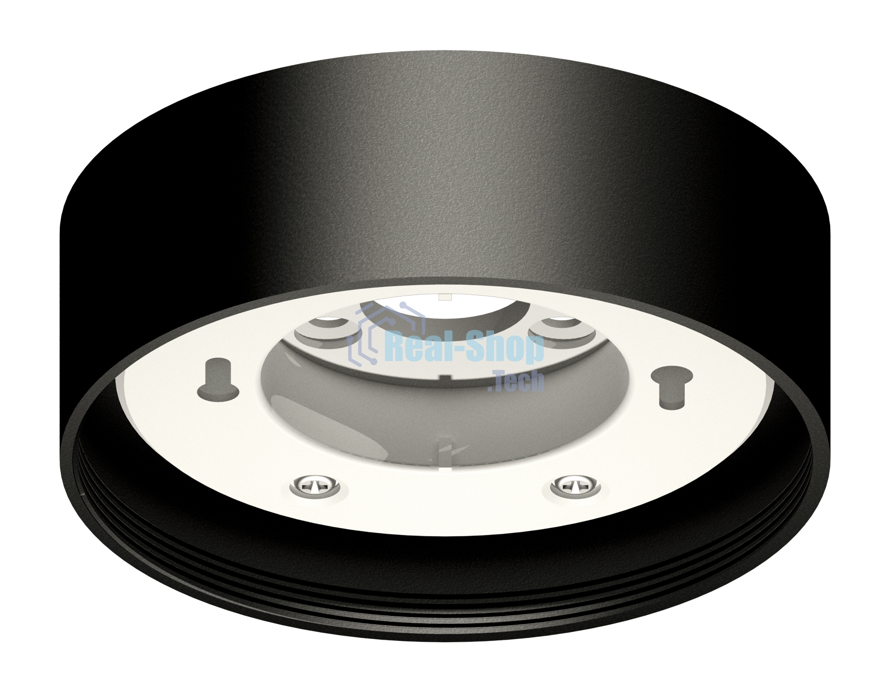 Корпус светильника C8102 SBK черный песок D85*H35mm GX53