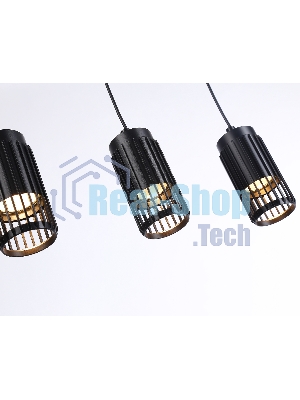 Светильник Ambrella light TN51699/3 BK черный GU10/3 400*60*1120