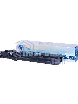 Картридж лазерный NVPrint совместимый HP CB380A черный для LJ Color CP6015/6015N/CM6030/CM6040/CP6015 (16500k)