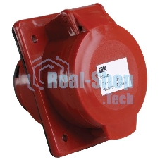 Розетка СП 32А 380В 3P+E+N ССИ-425 IP44 IEK PSR42-032-5