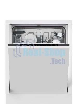 Встраиваемая посудомоечная машина Beko BDIN16420, белый, 59.8 см, 14 компл., 48 дБ, класс A