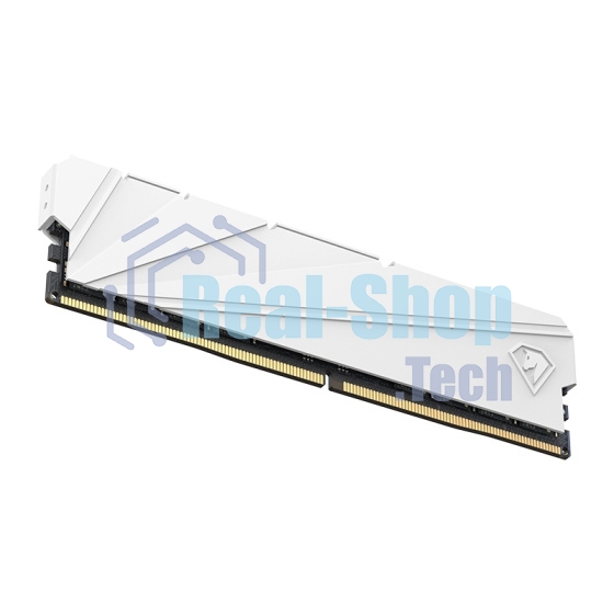 Оперативная память NETAC, DDR4, 8Gb, 3600MHz, CL18, DIMM, с радиатором, белый