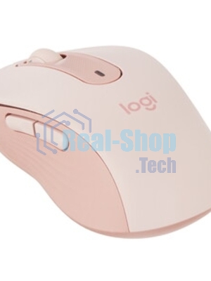 Мышь беспроводная Logitech Signature M650 розовый, 4000 dpi, радиоканал, Bluetooth, USB, кнопки - 5