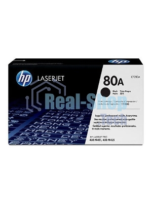 Картридж лазерный HP 80A (CF280A) черный для LaserJet Pro 400 M401/M425 2700 стр.