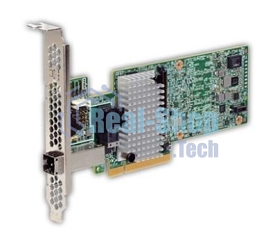 Контроллер LSI MegaRAID SAS9380-4i4e SGL (LSI00439) SAS 12G, (PCI-E 3.0 x8, LP), RAID 0,1,10,5,6, 8port (1*intSFF8643 + 1*extSFF8644),1GB onboard, К
