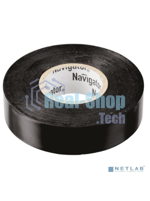 Изолента ПВХ 19 мм (рул.20 м) черный NIT-A19-20/BL Navigator
