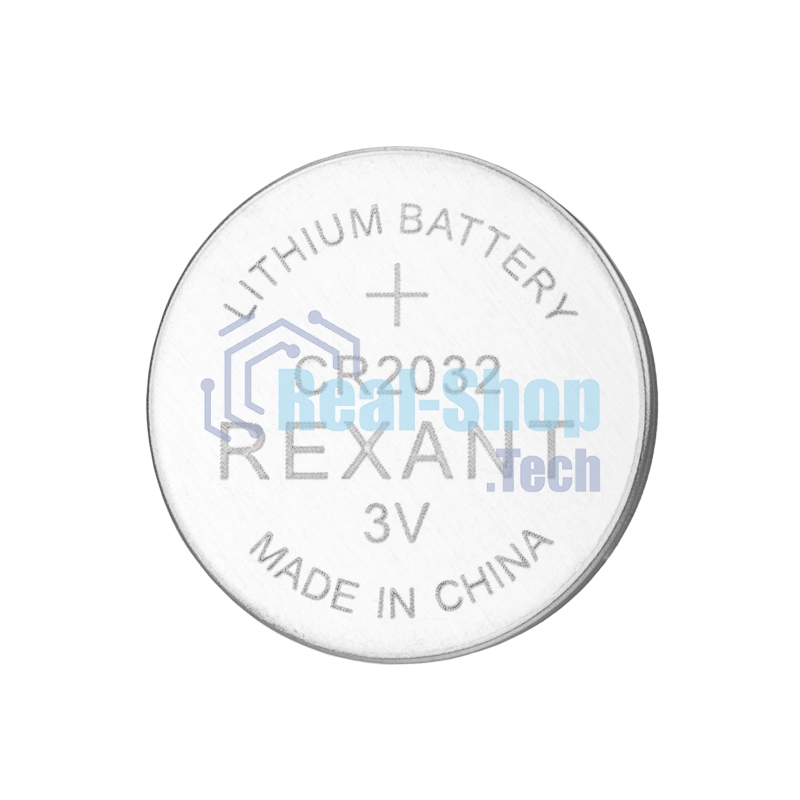 Батарейка литиевая Rexant CR2032 3В блистер 5 шт.