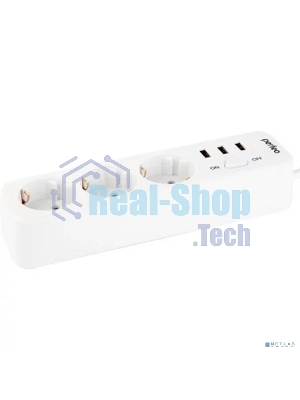 Сетевой фильтр PERFEO (PF_C3906) 3 роз х 2м белый