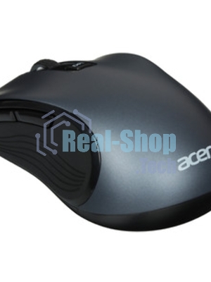 Мышь беспроводная Acer OMR306 черный/серый, 1600 dpi, радиоканал, USB, кнопки - 6