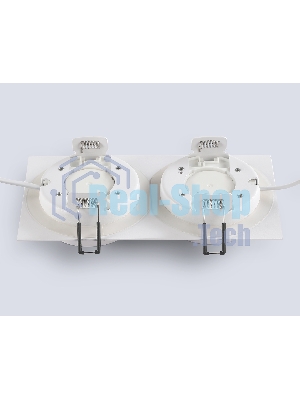 Светильник Ambrella light TN6741/2 WH белый IP44 GX53/2 210*110*57