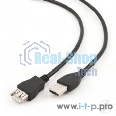 Кабель Gembird PRO USB 2.0 удлинительный 4.5м AM/AF позол. контакты, пакет