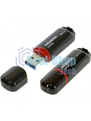 Флешка USB ADATA UV150 (AUV150-64G-RBK), 64Gb, USB 3.0, R/W 100/40, черный