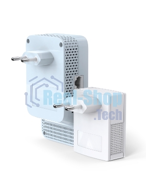 Комплект гигабитных TP-Link Wi‑Fi Powerline адаптеров AV1000 Gigabit Powerline ac Wi-Fi Kit, Dual band 802.11ac Wi-Fi - AC750 dual band Wi-Fi (433Mbps on 5GHz & 300Mbps on 2.4GHz)(TL-WPA7517 & TL-PA7017)