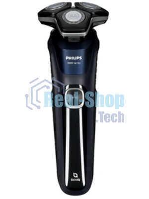 Электробритва роторная Philips S5885/10 реж.эл.:3 питан.:аккум. темно-синий