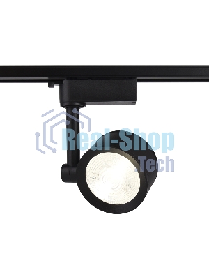 Трековый однофазный светодиодный светильник Ambrella light GL6391 BK черный LED 7W 4200K 24°