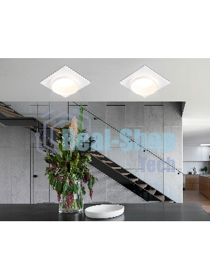 Светильник Ambrella light TN30709 WH белый GU5.3 92*92*36