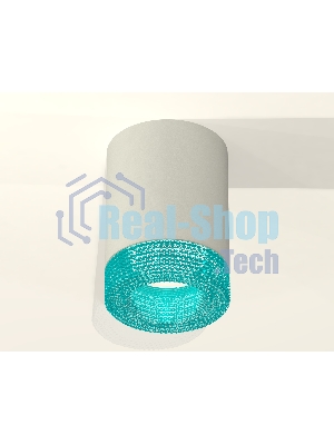 Светильник Ambrella Light XS7423004 SGR/BL серый песок/голубой MR16 GU5.3 (C7423, N7194)