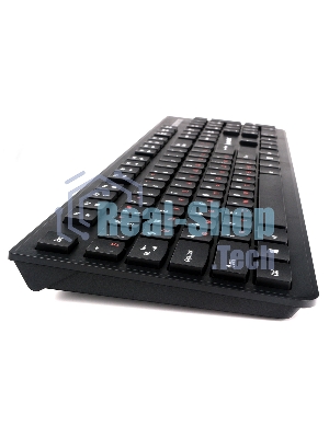 Комплект клавиатура+мышь Gembird KBS-9050 проводной, USB, 1000 DPI, чёрный