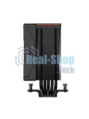 Кулер для процессора PCCooler RZ500 черный 120мм алюминий+медь 2200rpm 32db 4-pin 250W 155мм