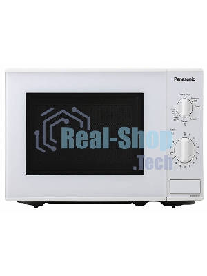 Микроволновая печь Panasonic NN-SM221WZPE белый, 20 л, 800 Вт, переключатели - поворотный механизм