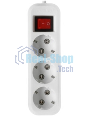 Удлинитель бытовой Smartbuy (SBE-16-3-10m-ZS) 3 роз х 10,0 м - белый
