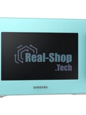 Микроволновая печь Samsung MS23T5018AN/BW голубой, 23 л, 800 Вт, переключатели - сенсор