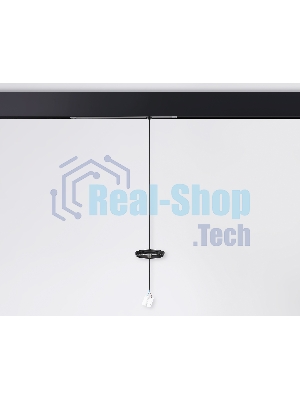 A2652 BK черный крепеж трековый подвесной для корпуса DIY D60mm 240*42*25 H1500