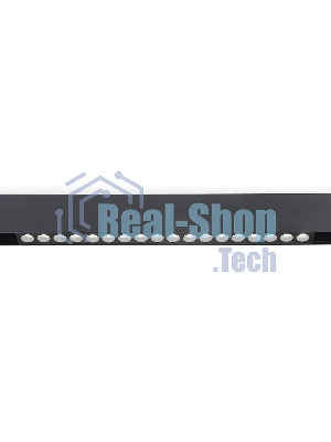 Светильник трековый светодиодный GL4030 BK черный IP20 18W 4200K 48V 24° 328*22*45